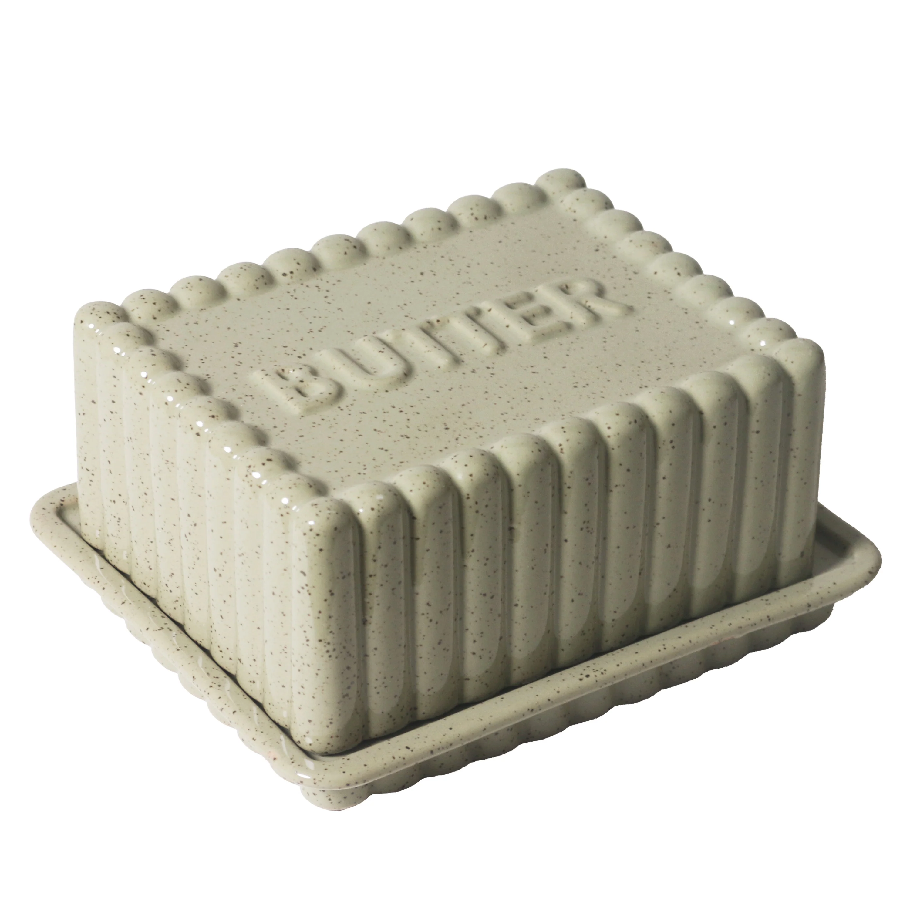 Kitchen Life Large Butter Dish / Peppercorn - Image 3