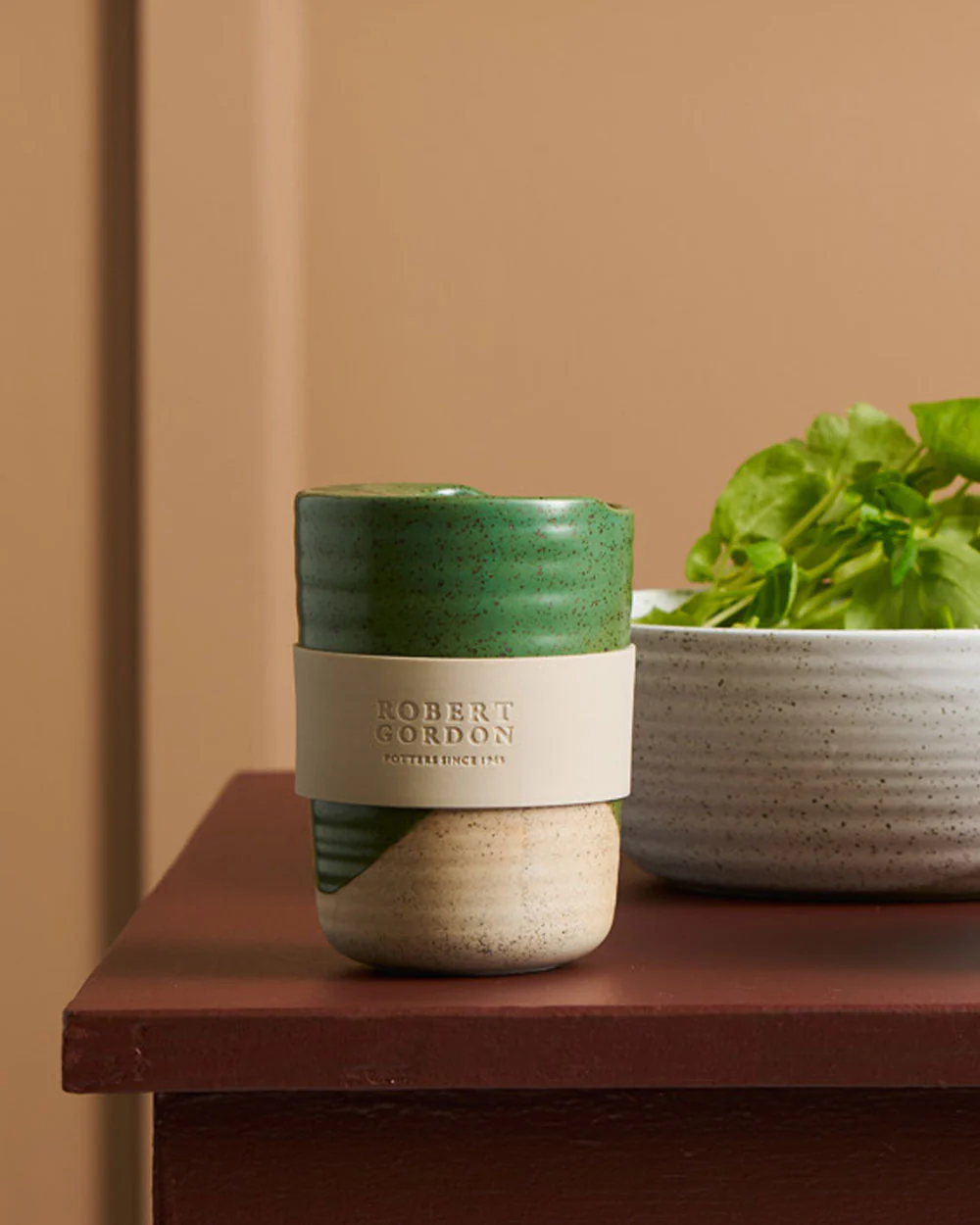 Green 350ml Travel Mug / The Wanderer - Image 3